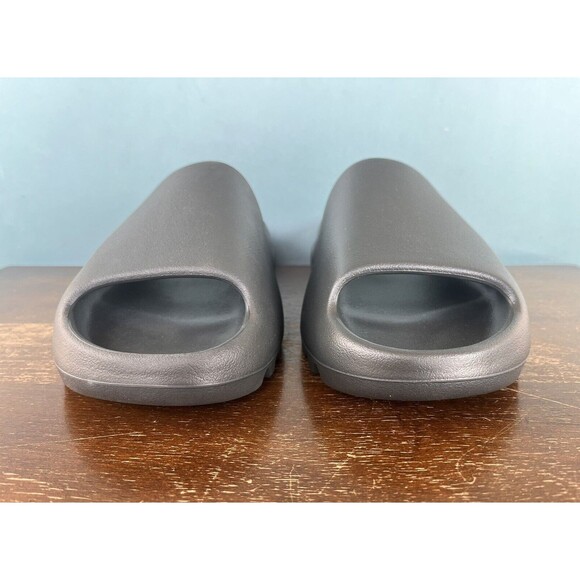 Adidas Yeezy Slides "Dark Onyx" Men's Size 10 ID5103 - Picture 7 of 11